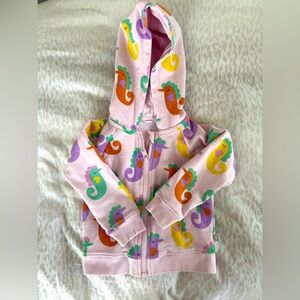 Stella McCartney cotton Pink Seahorse Kids Hoodie size 24 M